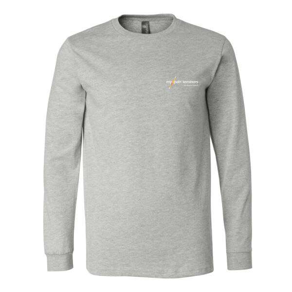 Myopain Seminars Printed - Unisex Heather CVC Long Sleeve Tee Thumbnail
