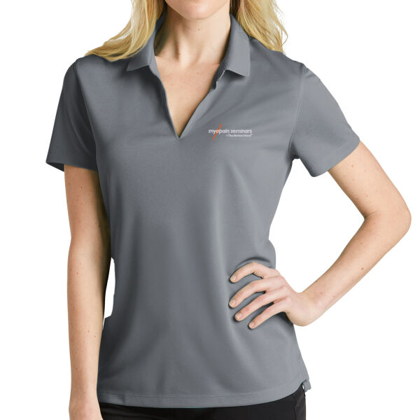 Myopain Seminars Embroidered - Ladies Dri FIT Micro Pique 2.0 Polo Thumbnail