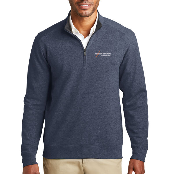 Myopain Seminars Embroidered - Interlock 1/4 Zip Thumbnail