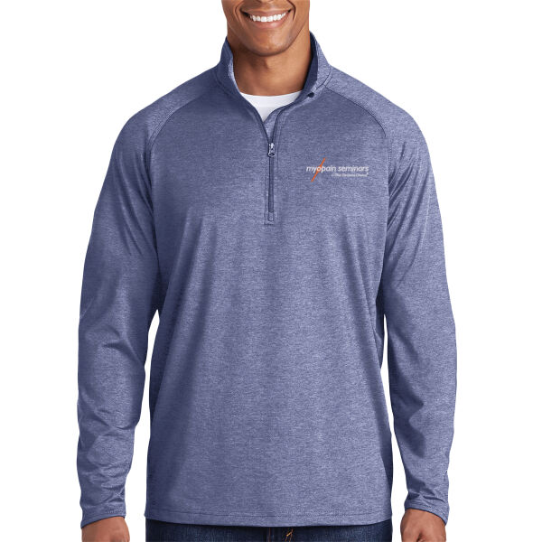 Myopain Seminars Embroidered - Sport Wick ® Stretch 1/4 Zip Pullover Thumbnail