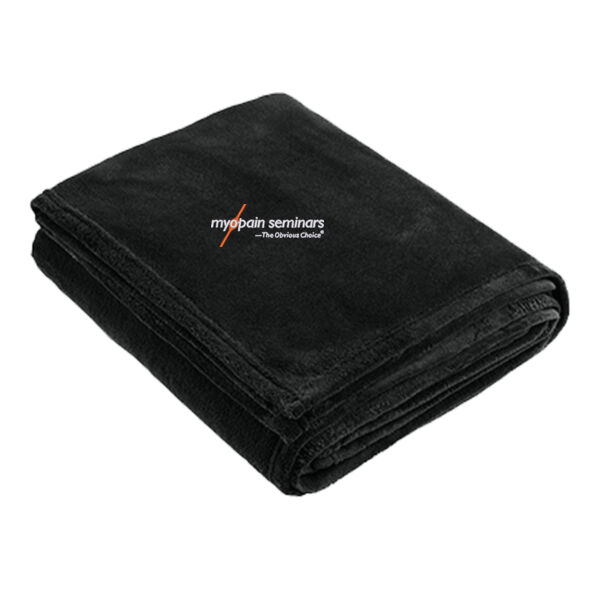 Myopain Seminars Embroidered - Oversized Ultra Plush Blanket Thumbnail