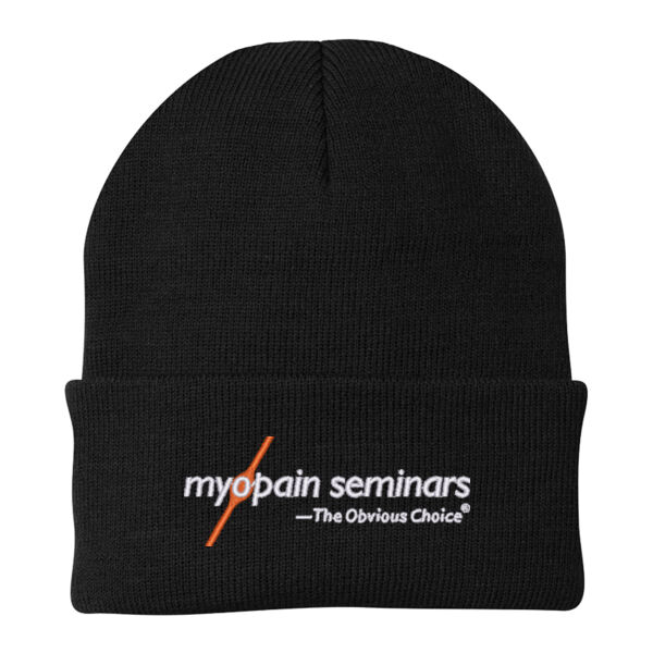 Myopain Seminars Embroidered - Knit Cap Thumbnail