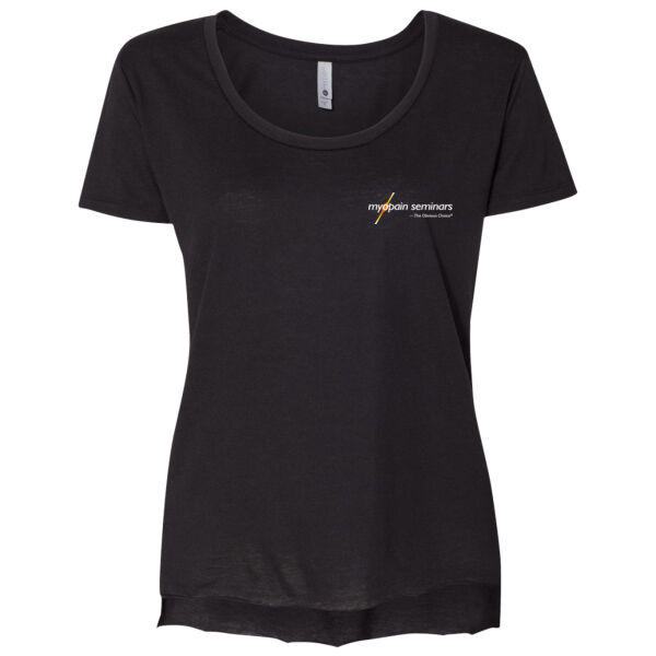 Myopain Seminars Printed - Women's Festival Scoop Neck T-Shirt Thumbnail