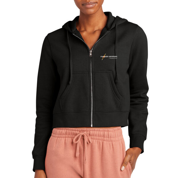 Myopain Seminars Printed - Women's V.I.T. Fleece Full Zip Hoodie Thumbnail